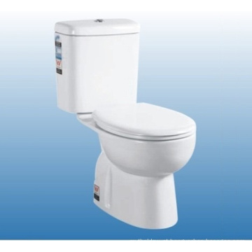 Fabricante chinês do toalete porcelana sanitária de duas partes do armário de água dos mercadorias sanitários toalete cerâmico de duas partes